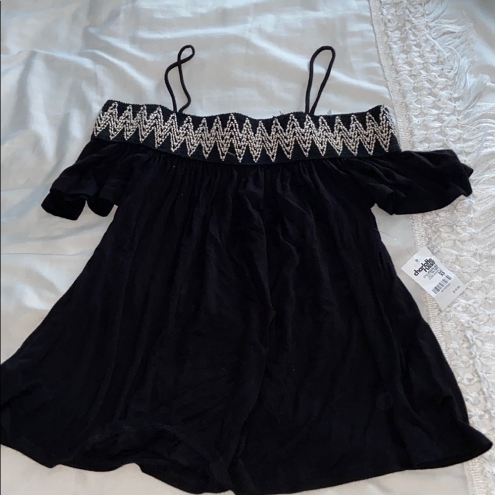 NWT Charlotte Russe off the shoulder top